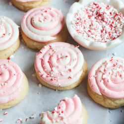Silent Night Swirl Cookies