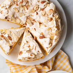 Blitz Torte With Orange Curd &amp; Meringue