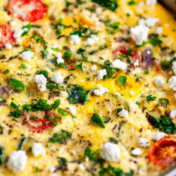 Greek Vegetable Frittata