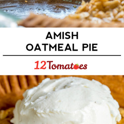 Amish Oatmeal Pie