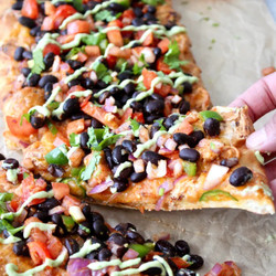 Chipotle Flatbread Pizza - Zheelicious Easy Weeknight Recipe