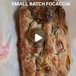 Focaccia Loaf - Small Batch