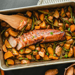 Filet de porc rôti à l'érable