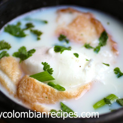 Changua (Colombian Egg and Milk Soup)