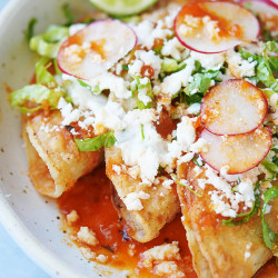 Tacos Dorados (crunchy Tacos)