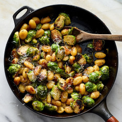 NYTimes: Crisp Gnocchi With Brussels Sprouts and Brown Butter