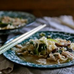 Slow Cooker Japanese Pork And Ramen Soup