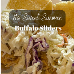 Slow Cooker Buffalo Chicken Sliders