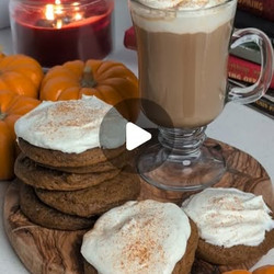 Pumpkin Spice Latte Cookies