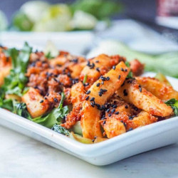 Thai Red Curry Calamari Steaks