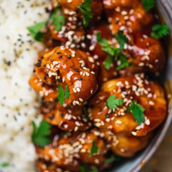 Sticky Sesame Cauliflower (vegan Recipe)