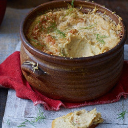 Warm Fennel, Butter Bean And Parmesan Dip
