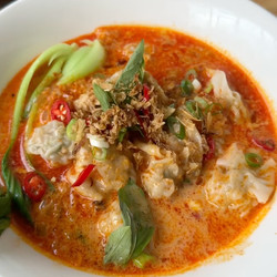 Red Curry Wonton Soup