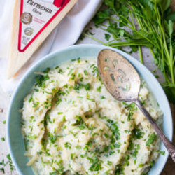 Pressure Cooker Parmesan Cauliflower Mash