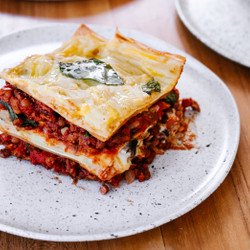 Vegan 'meaty' Lasagna