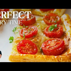 Tarte À La Tomate (french Tomato And Mustard Tart) | FrenchCookingAcademy YT