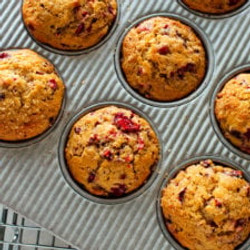 Fresh Cranberry Orange Muffins