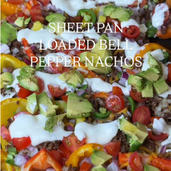 Loaded Pepper Nachos