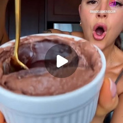 Chocolate Orange Cottage Cheese Mousse