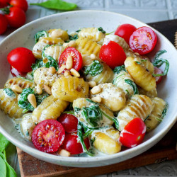 Gnocchi Mit Spinat Ganz Einfach
