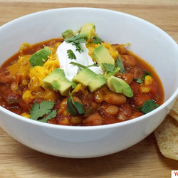 Mexican Vegetarian Chili