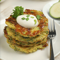 Easy Keto Zucchini Fritters (low Carb Recipe)