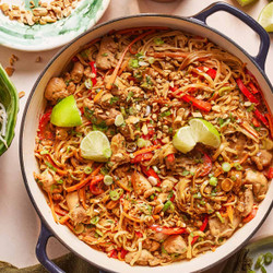 30 Minute Saucy Chicken Noodles (pad Thai Inspired!)