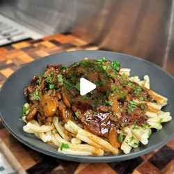 Beef Stroganoff