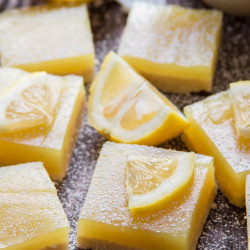 Vegan Lemon Bars