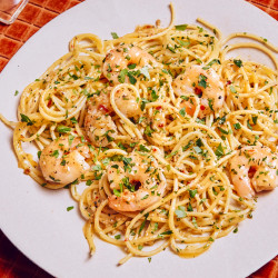 Shrimp Scampi Pasta