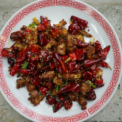 Chongqing Chicken With Chilies (laziji, 辣子鸡)