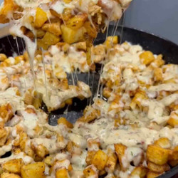 Garlic Parmesan Chicken with Potatoes