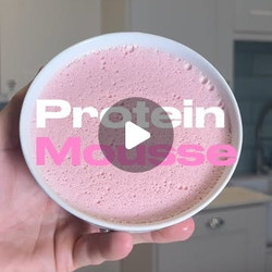 Strawberry Protein Mousse