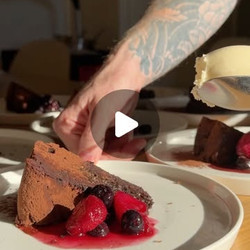 Flourless Dark Chocolate Torte (gf)