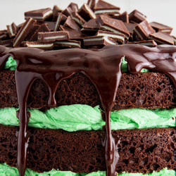 Andes Chocolate Cake