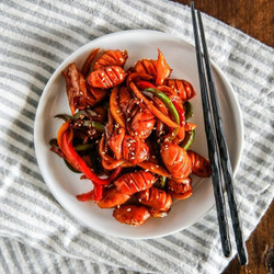 Korean Style Sausage Stir Fry