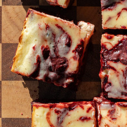 Small Batch Red Velvet Cheesecake Brownies
