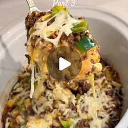 Crockpot Philly Cheesesteak Potatoes