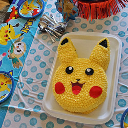 Pikachu Cake