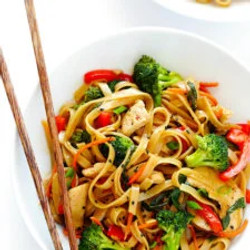 30-minute Sesame Chicken Noodle Stir-fry