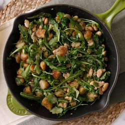 White Bean-sage Cauliflower Gnocchi