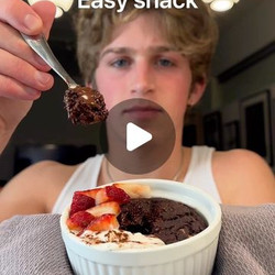 Choco + Banana Baked Oats