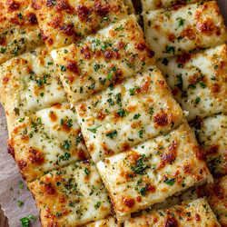Cheesy Garlic Breadsticks