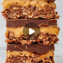 Reese's Chocolate Fudge Flapjacks