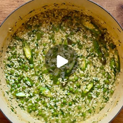 One-Pot Asparagus Risotto