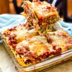 Homemade Spinach And Sausage Lasagna