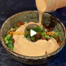 Creamy Kimchi Udon