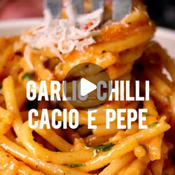 Garlic Chilli Cacio E Pepe
