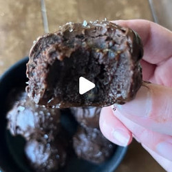 Salted Caramel Brownie Bites
