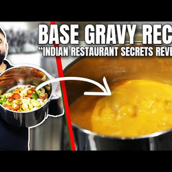 How To Make Base Gravy | Authentic British Indian Restaurant Style *2023 Update*